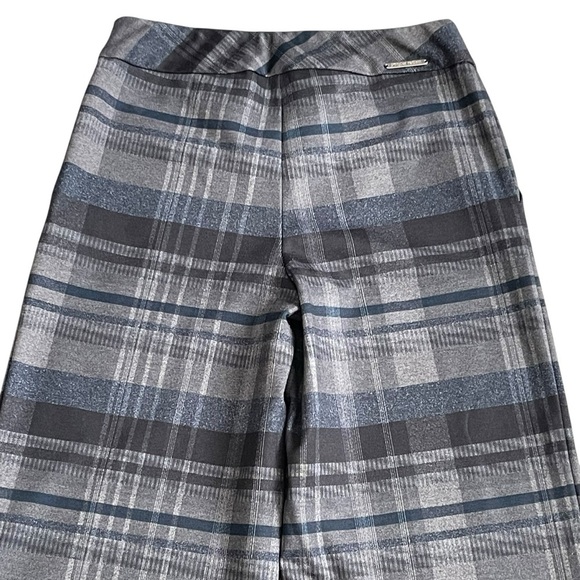 I Love Tyler Madison Women's The Senna Wide Gaucho
Trouser Size S Plaid Ponte - Picture 6 of 9